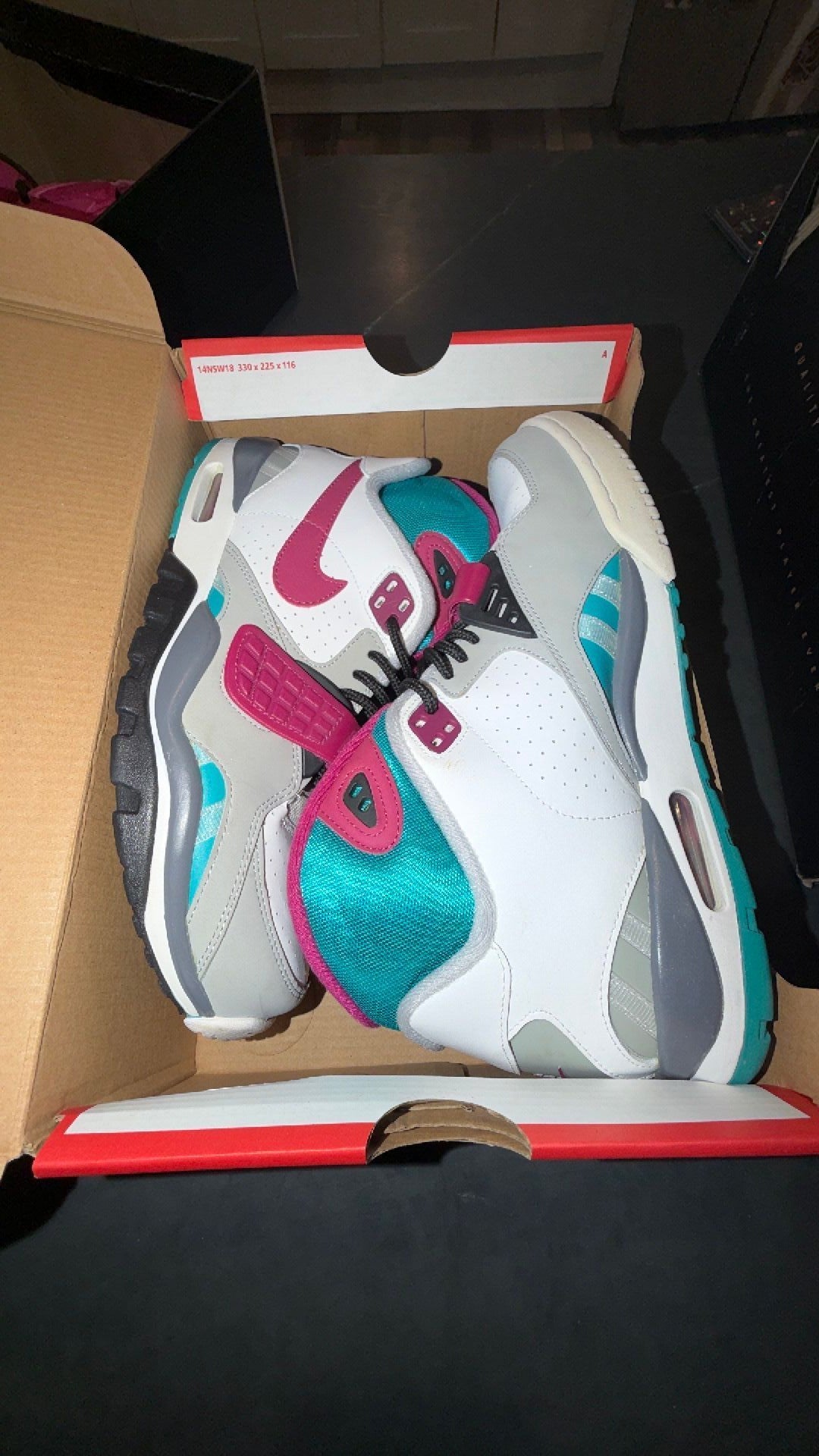 1940 Nike Air Trainer SC 2 'White Magenta' 10M/11.5W