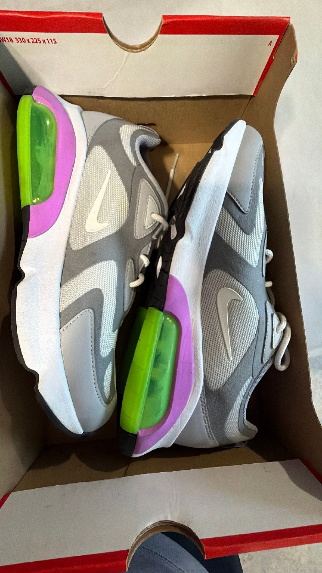 1652 Nike Air Max 200 - Women Shoes - Grey - Textile, Synthetics - 8.5M/10W