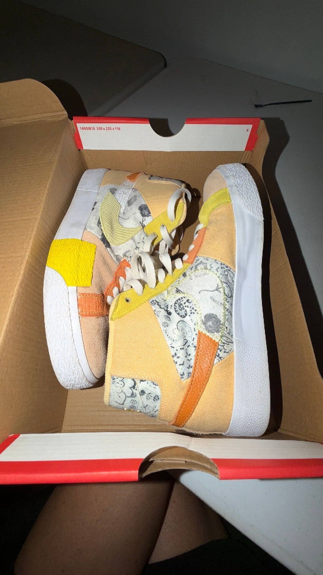 1986 Nike SB Zoom Blazer Mid Premium 'Paisley Pack - Melon Tint' 8m/9.5w