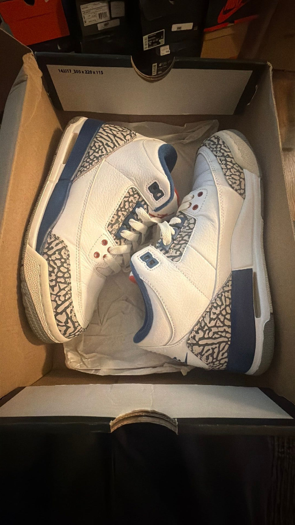 0571 Jordan 3 Retro True Blue (2016) (GS)