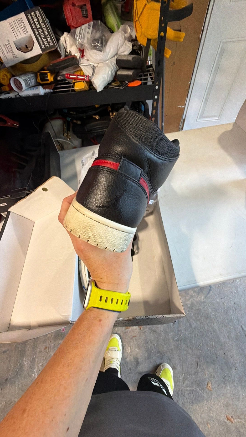 1664 Jordan 1 Rare air bred 8.5m/10W