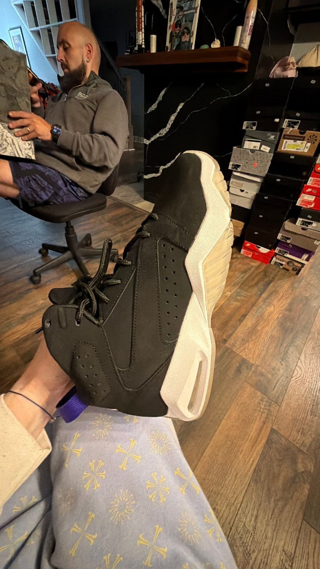 1363 Air Jordan Lift Off GS 'Black-6.5Y/8W