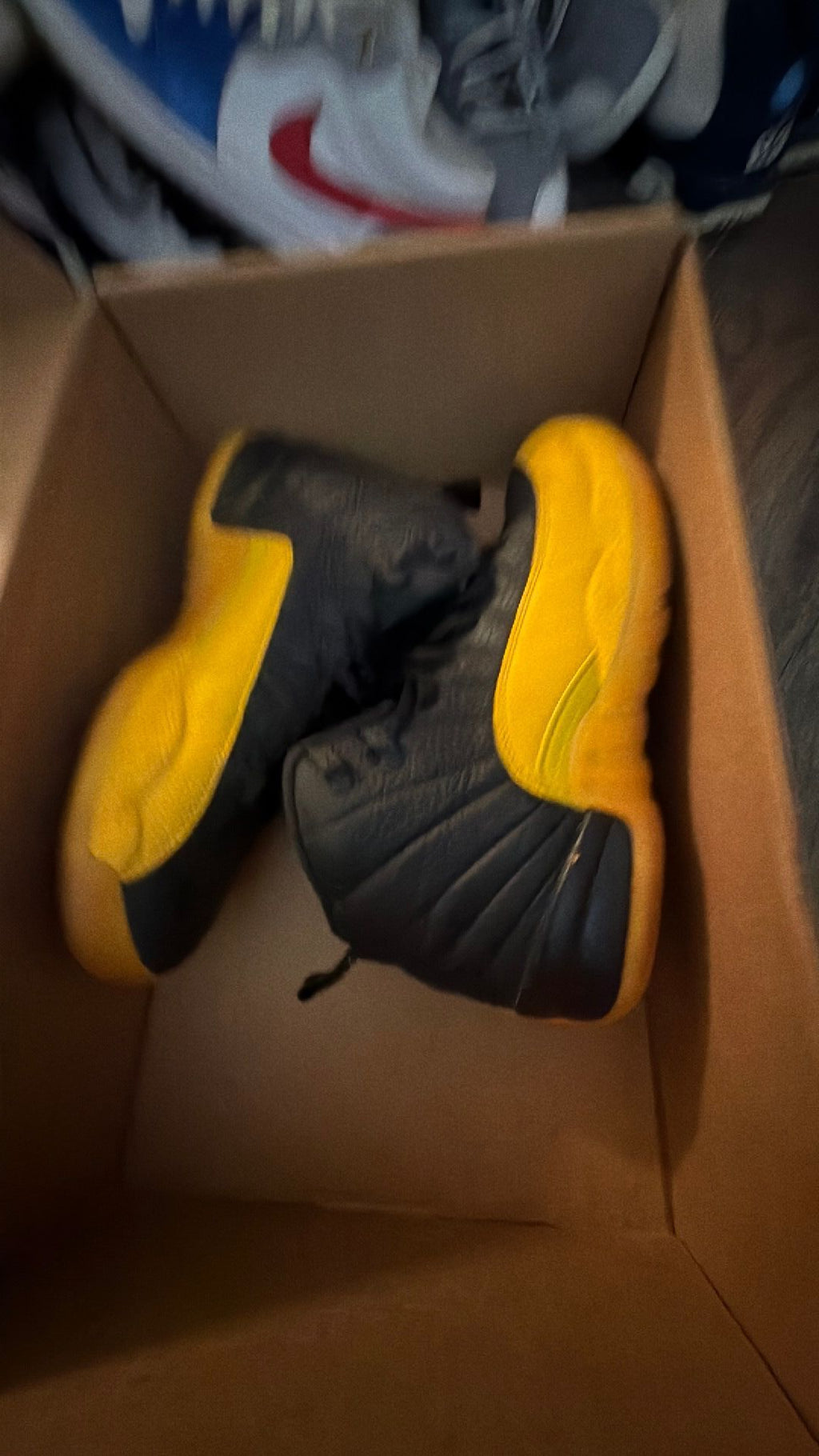 0593 jordan 12 retro black university gold