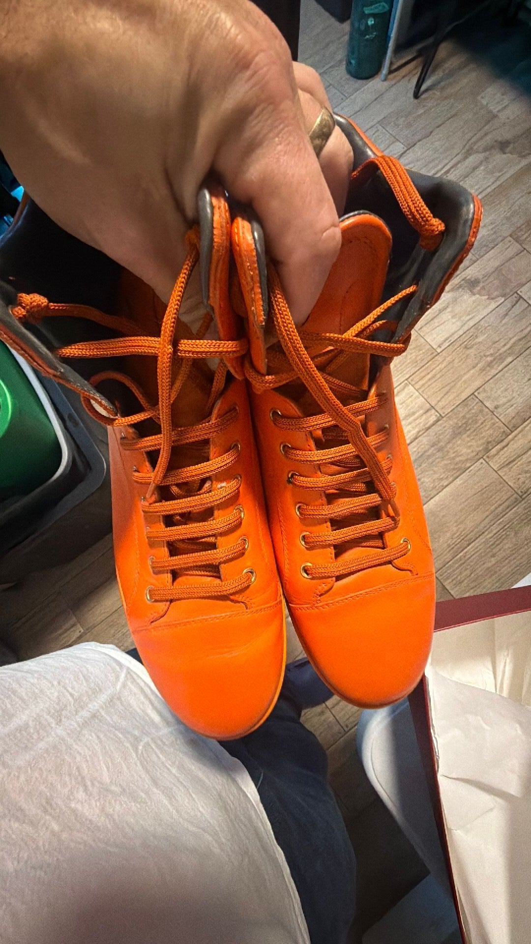 Lightly used Salvatore ferraganno high tops