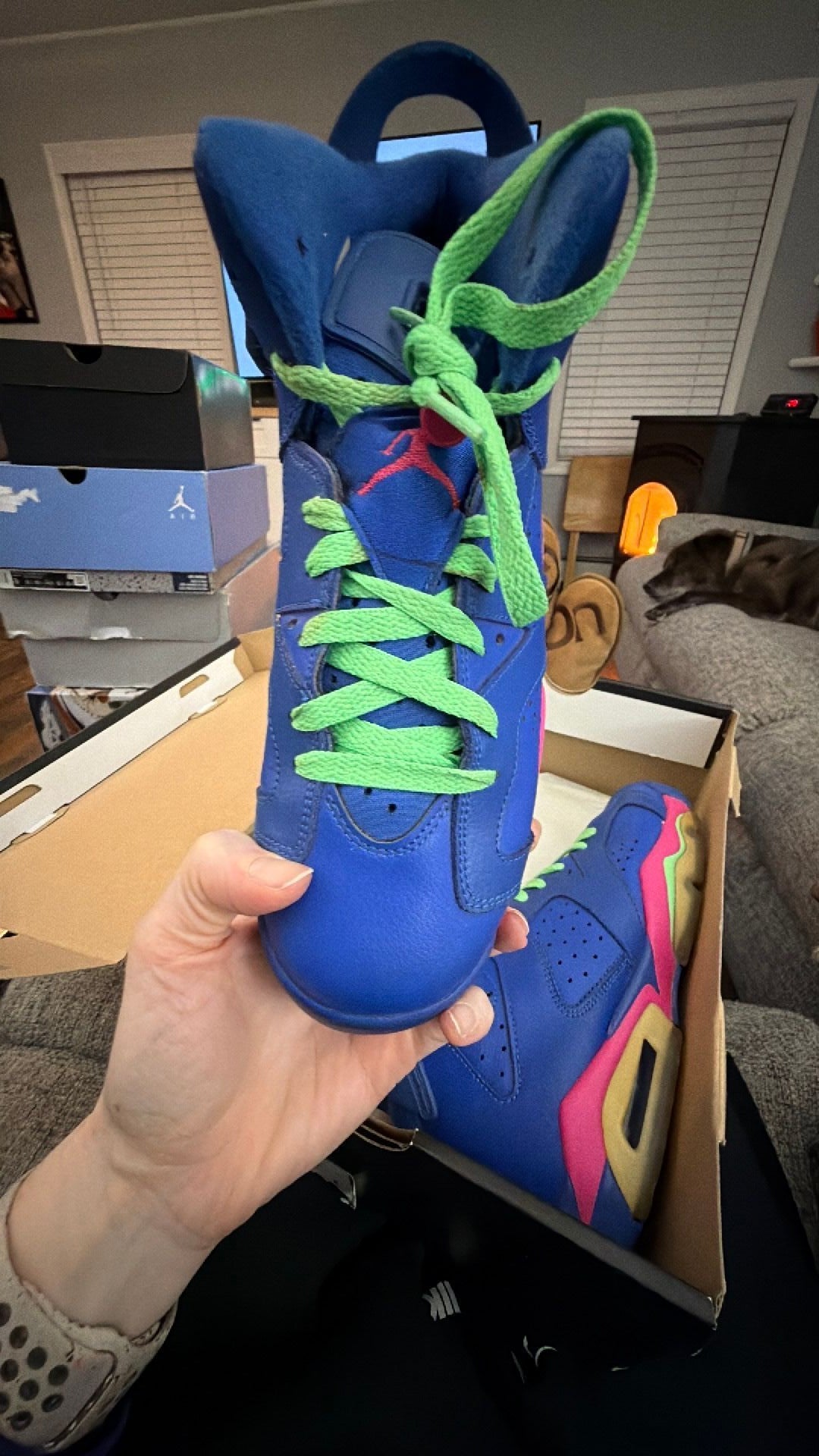 0628 Jordan 6 Retro Game Royal (GS) -