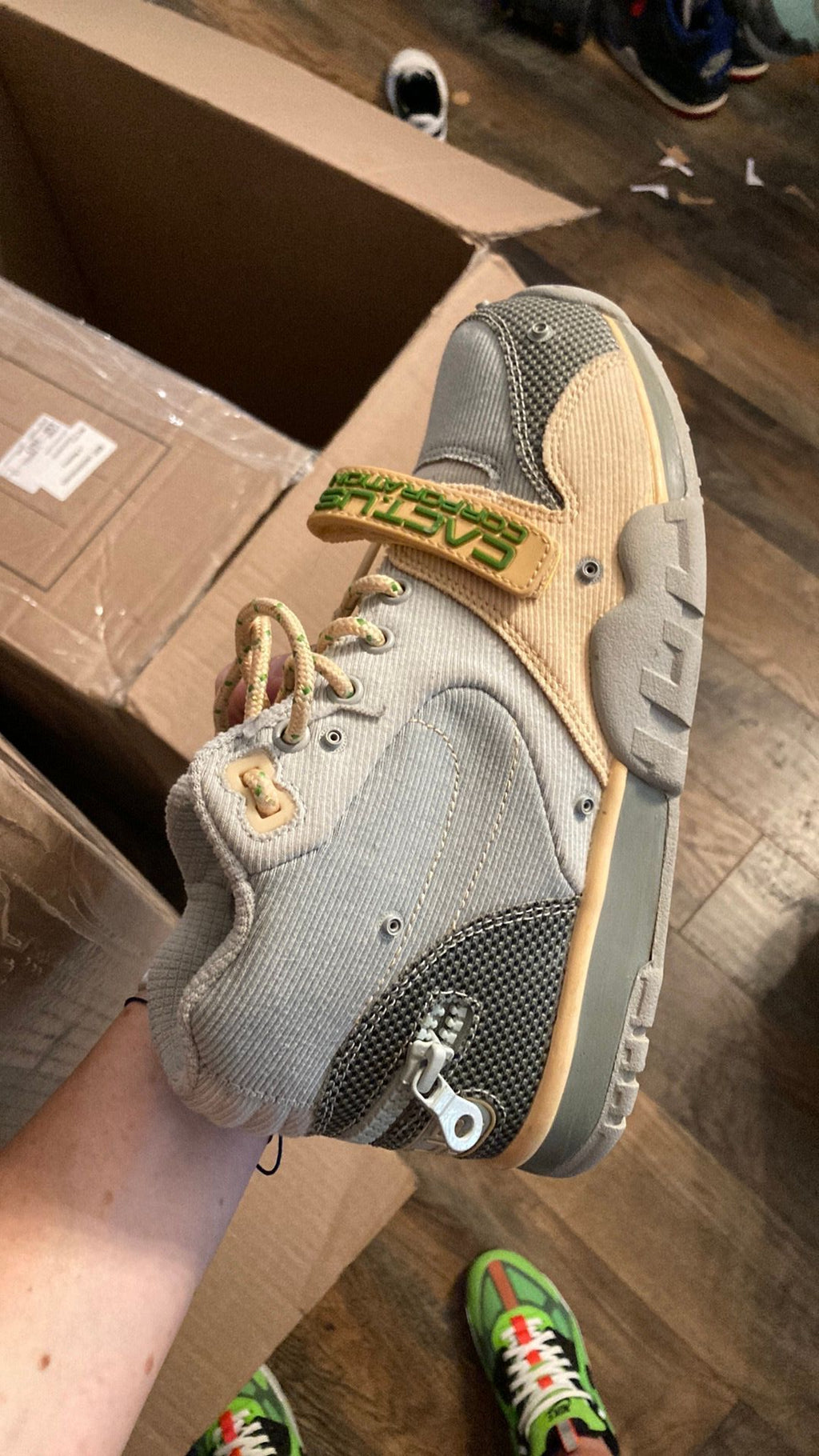 1290 Nike Travis Scott X Air Trainer 1 SP-5M/6.5W