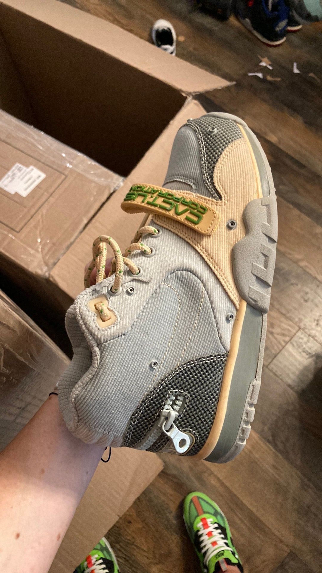 1290 Nike Travis Scott X Air Trainer 1 SP-5M/6.5W