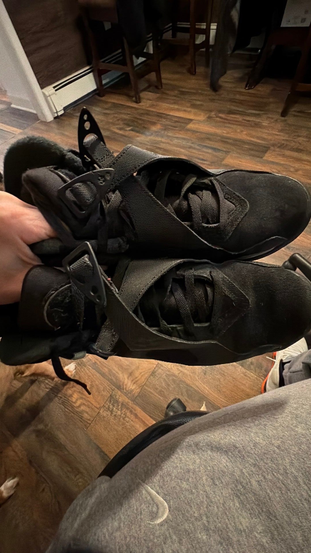 1333 Jordan 8 Retro 'Winterized Gunsmoke' 10.5M/12W