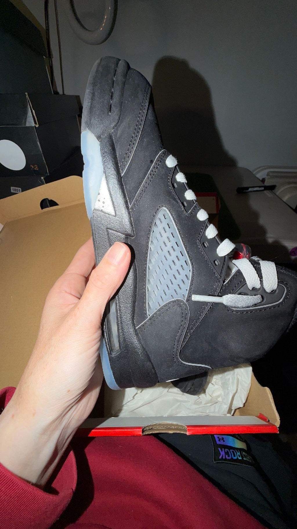 1855 Air Jordan 5 Retro OG "Black Metallic Reimagined"