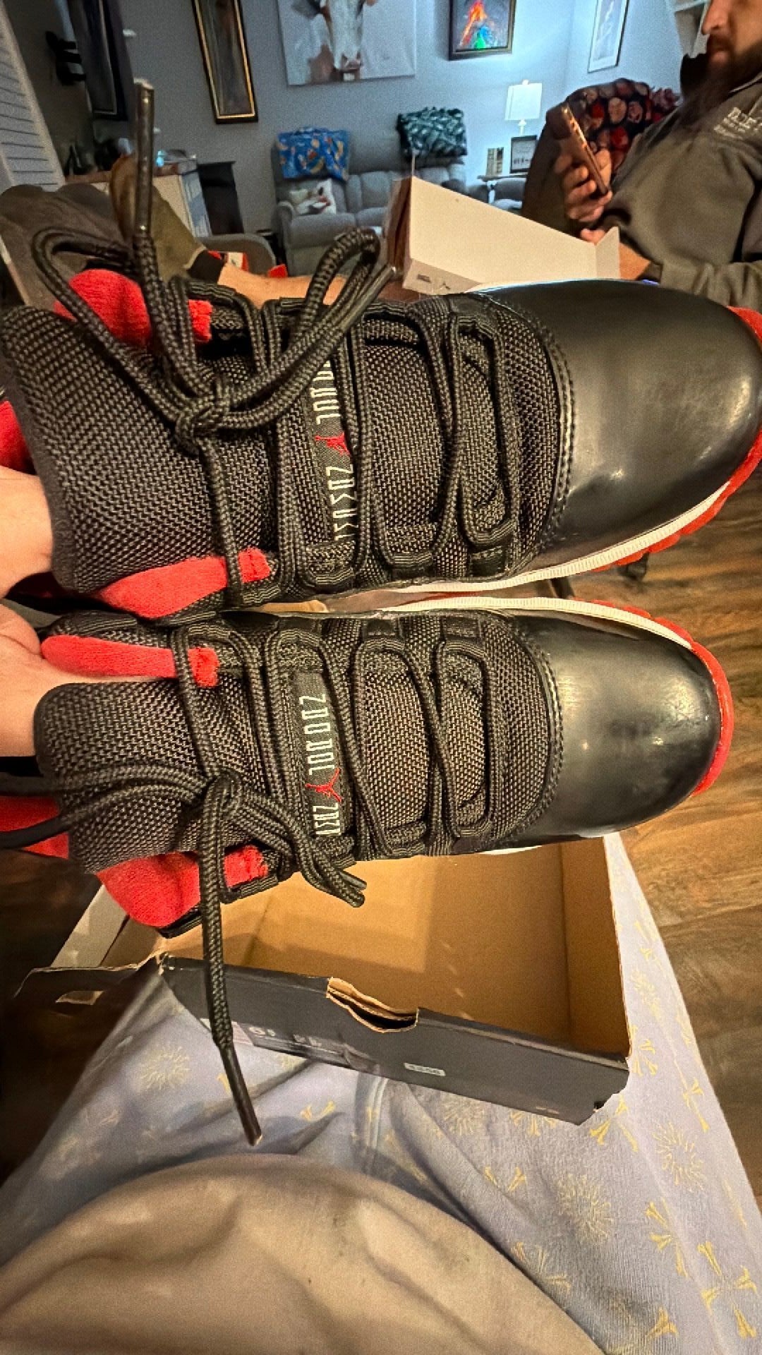 1356 Jordan Air 11 Retro Low BG "Bred" - 528896 012-6.5Y/8W