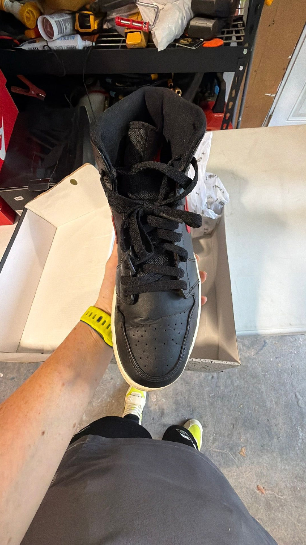1664 Jordan 1 Rare air bred 8.5m/10W