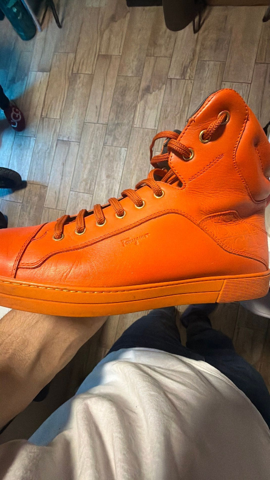 Lightly used Salvatore ferraganno high tops