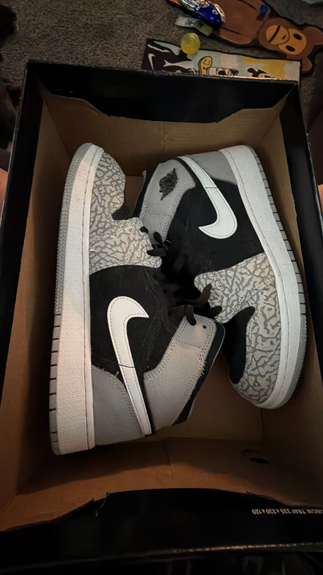 1436 Air Jordan 1 Mid SE "Elephant Print