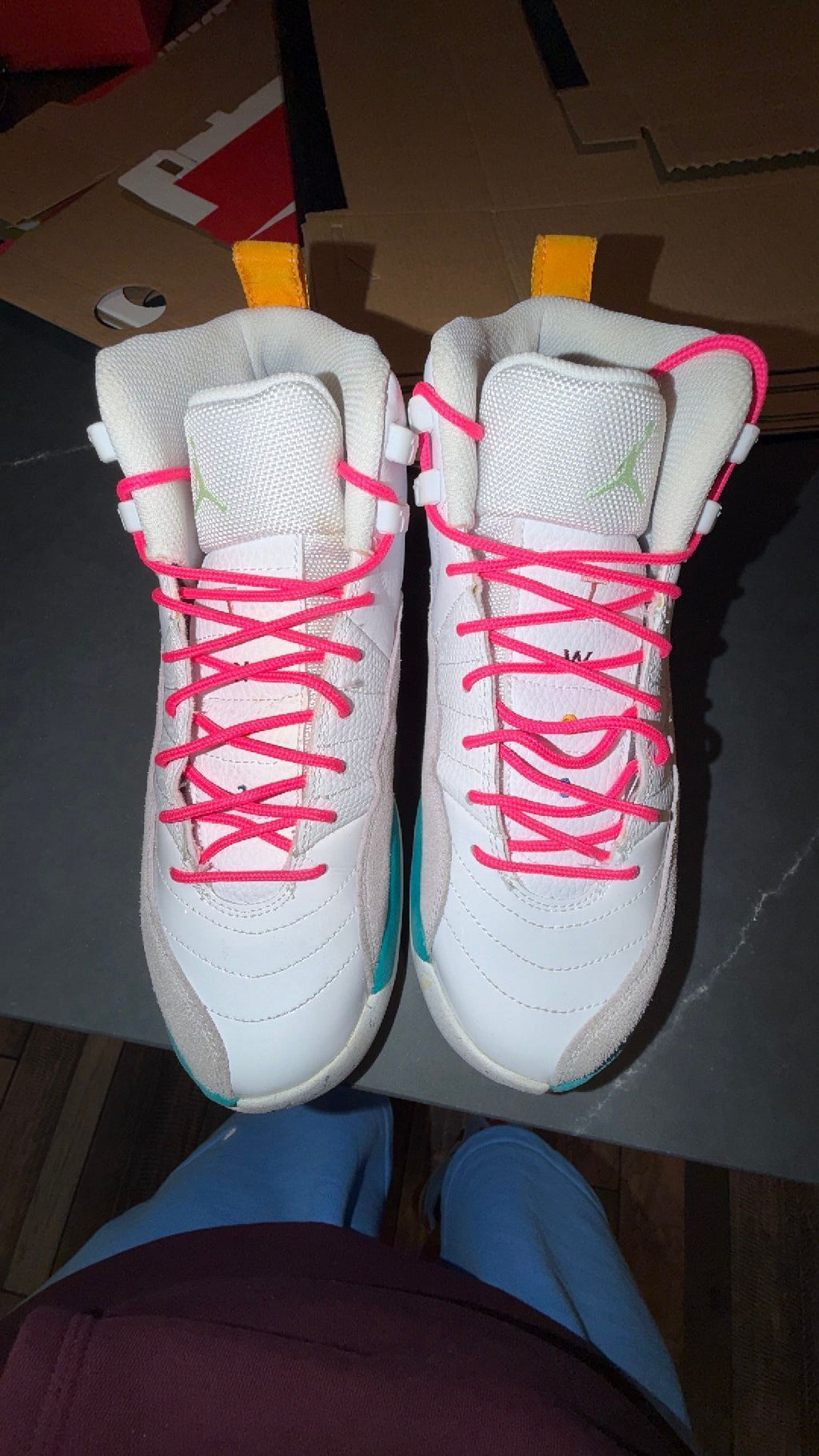 1898 Nike Air Jordan 12 Retro GS "White Vapor Green"