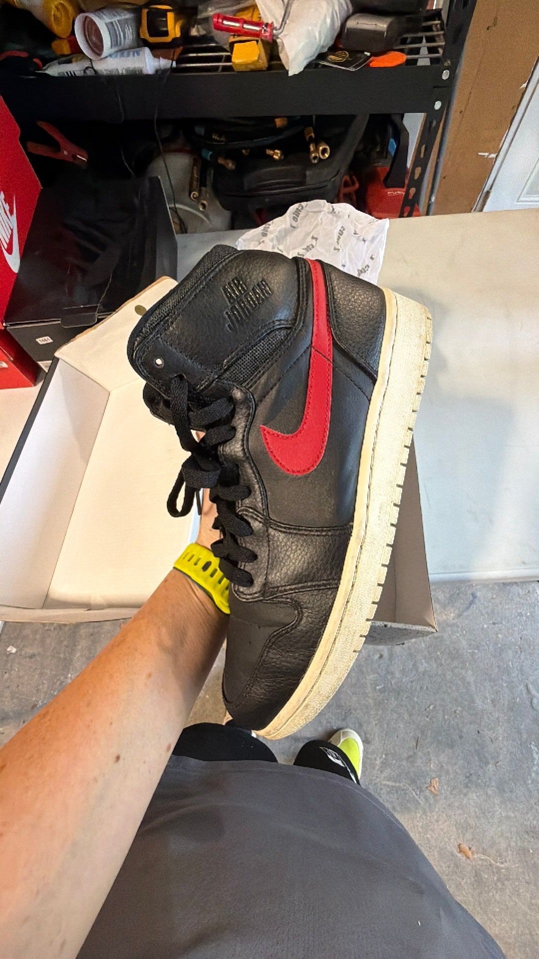 1664 Jordan 1 Rare air bred 8.5m/10W