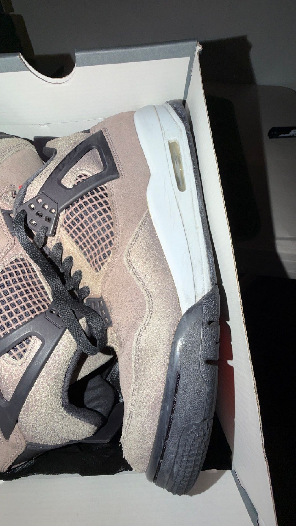 1853 Nike Air Jordan 4 Retro sneakers in the "Taupe Haze"