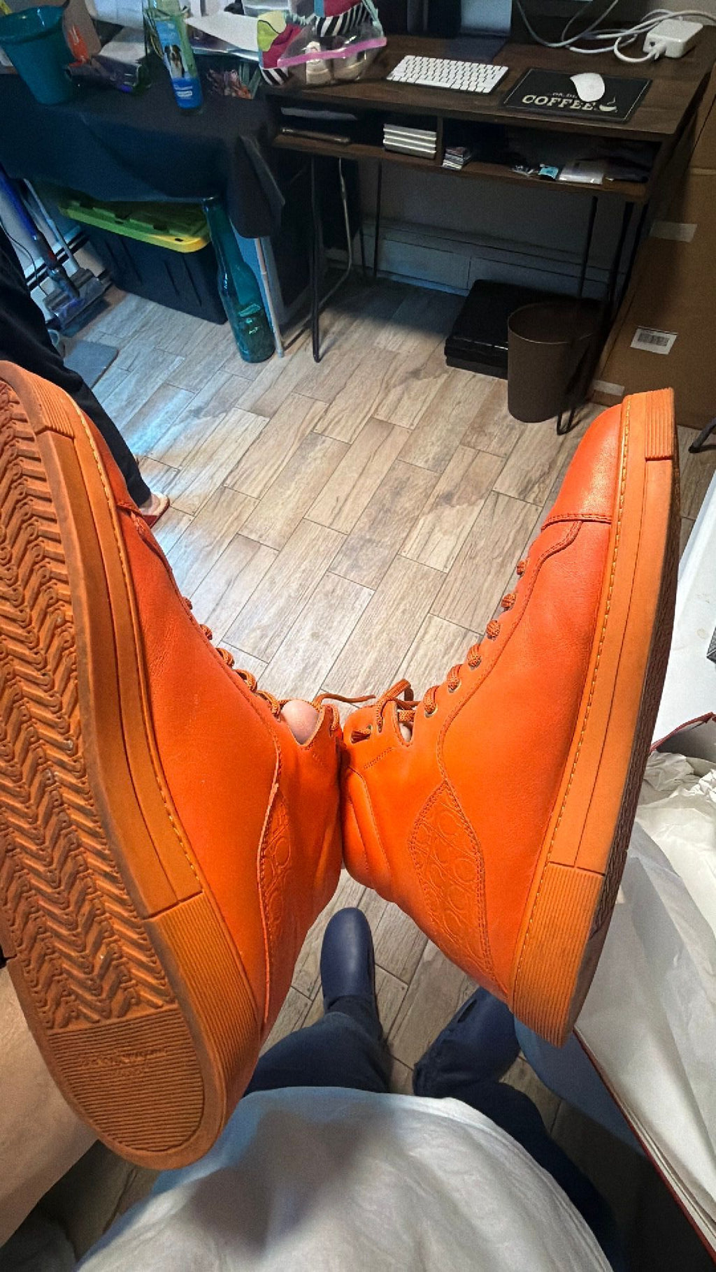 Lightly used Salvatore ferraganno high tops
