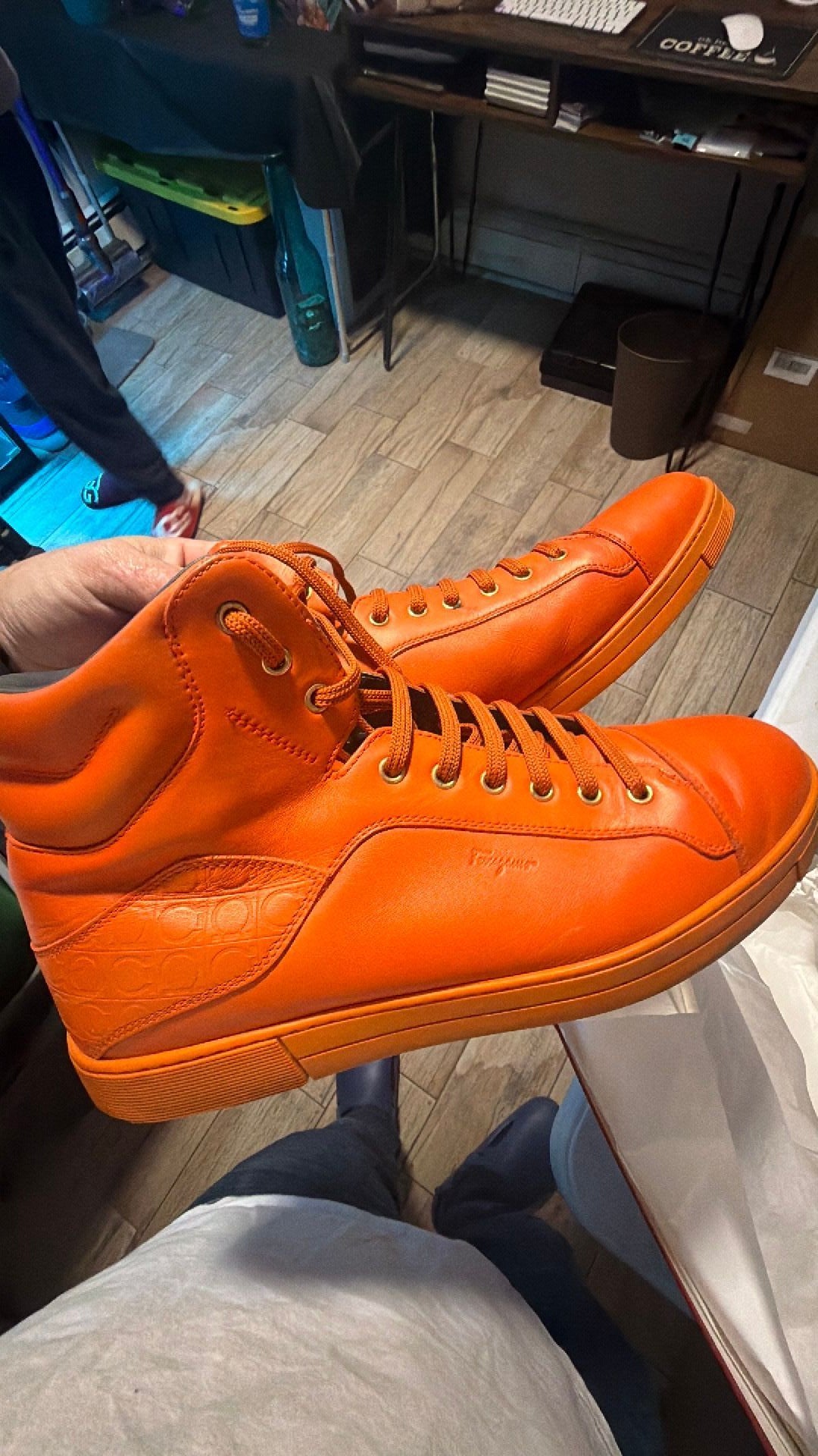 Lightly used Salvatore ferraganno high tops