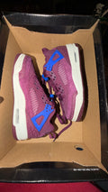 1861 Jordan Spizike Low GS sneakers in a Bordeaux and Hyper Royal