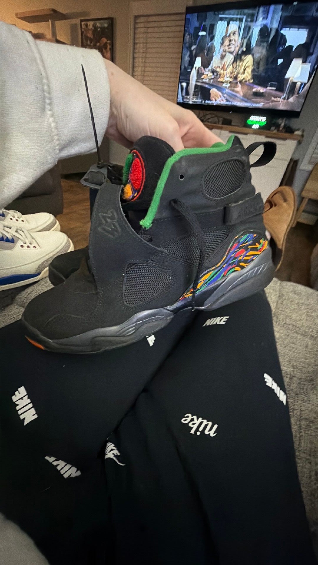 0938 Nike Air Jordan 8 Retro "Tinker Air Raid" sneakers
