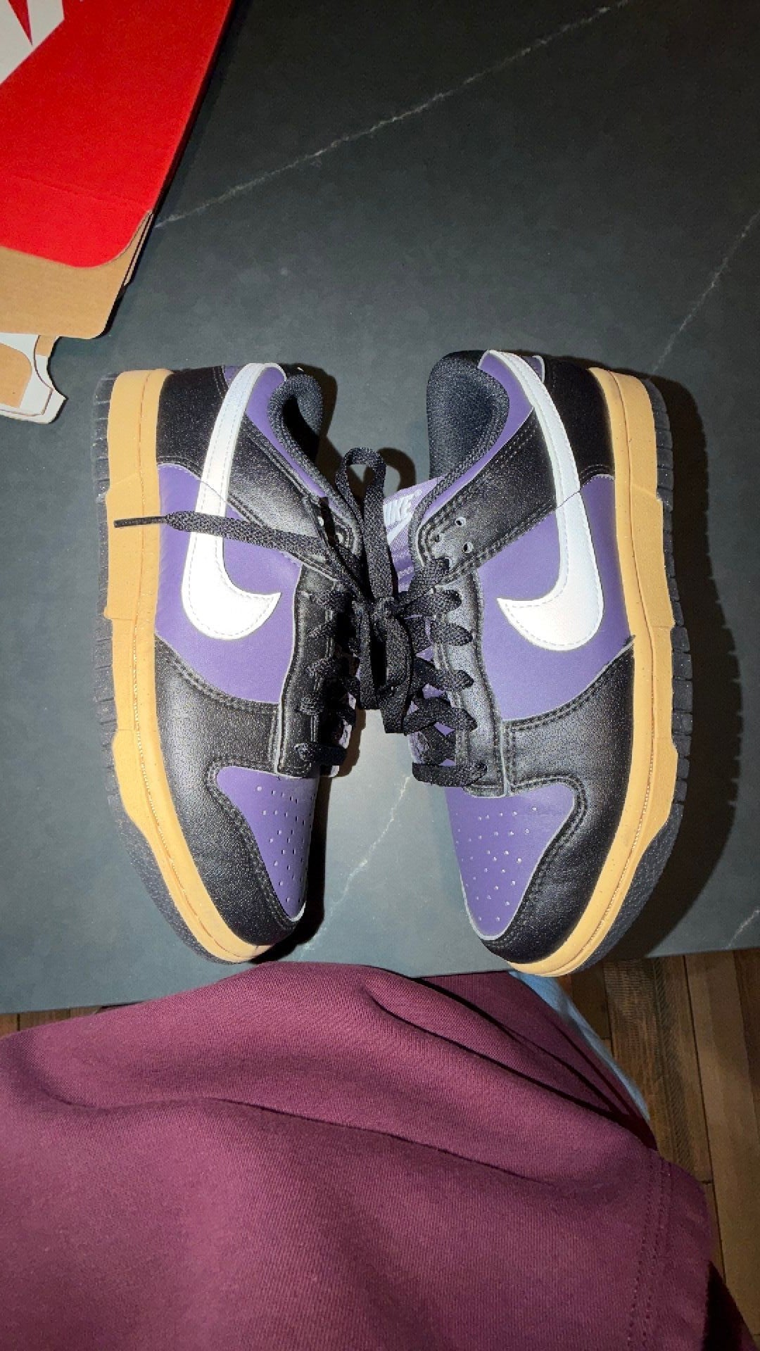 1892 Nike Dunk Low Next Nature "Dark Raisin"