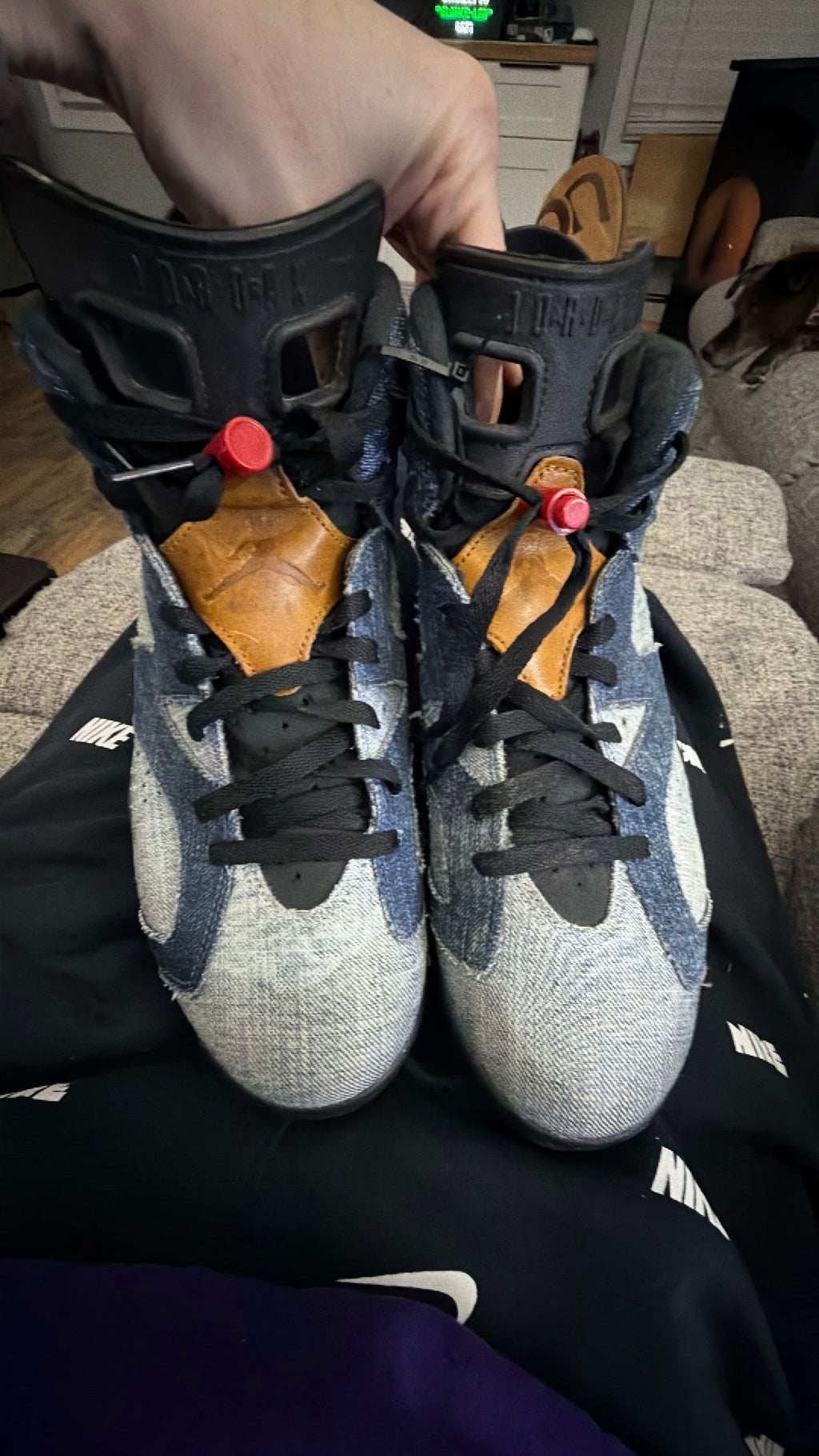 0689 Jordan 6 Retro Washed Denin