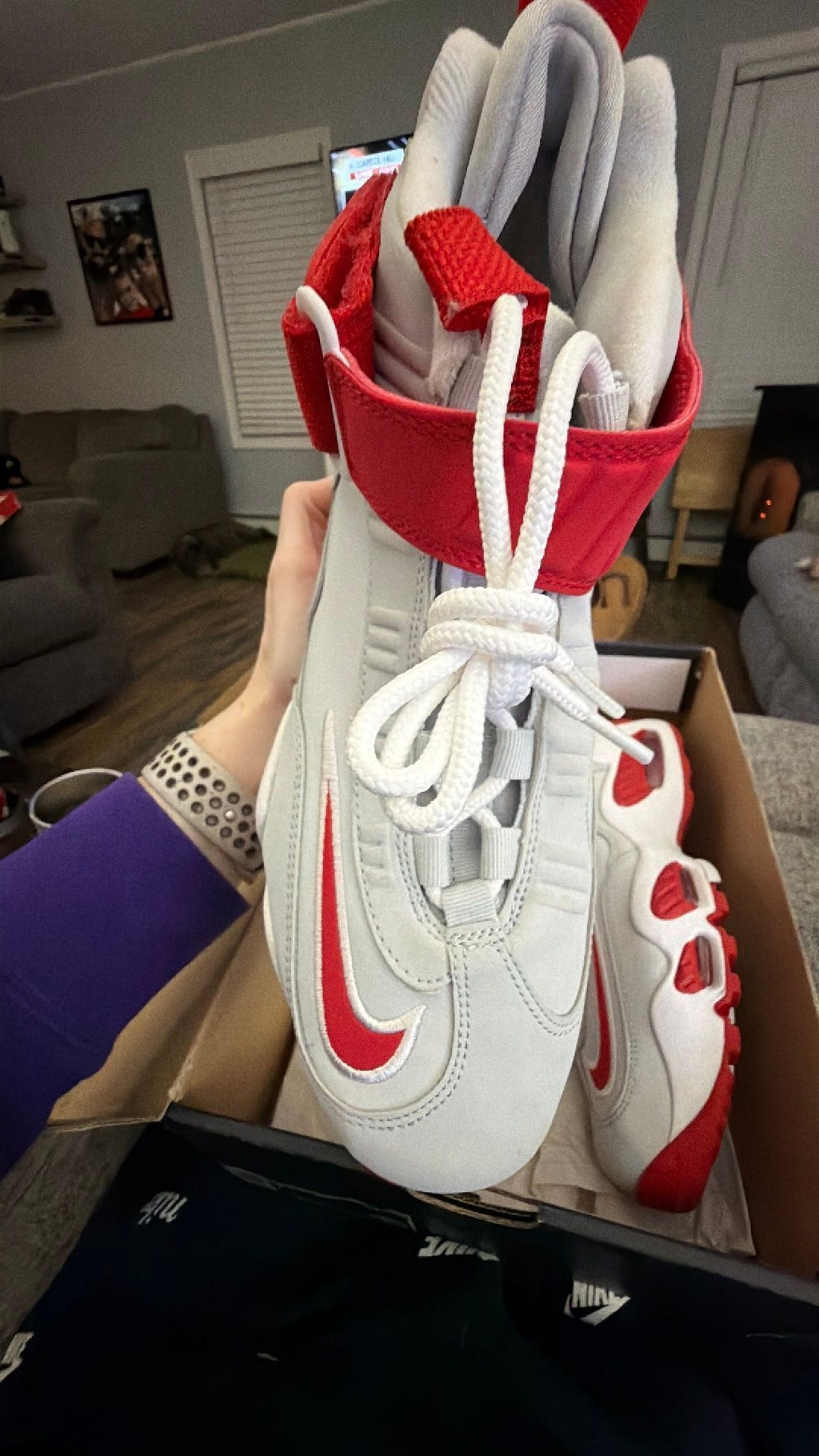 0681 Nike Air Griffey Max 1 "Cincinnati Reds Away"
