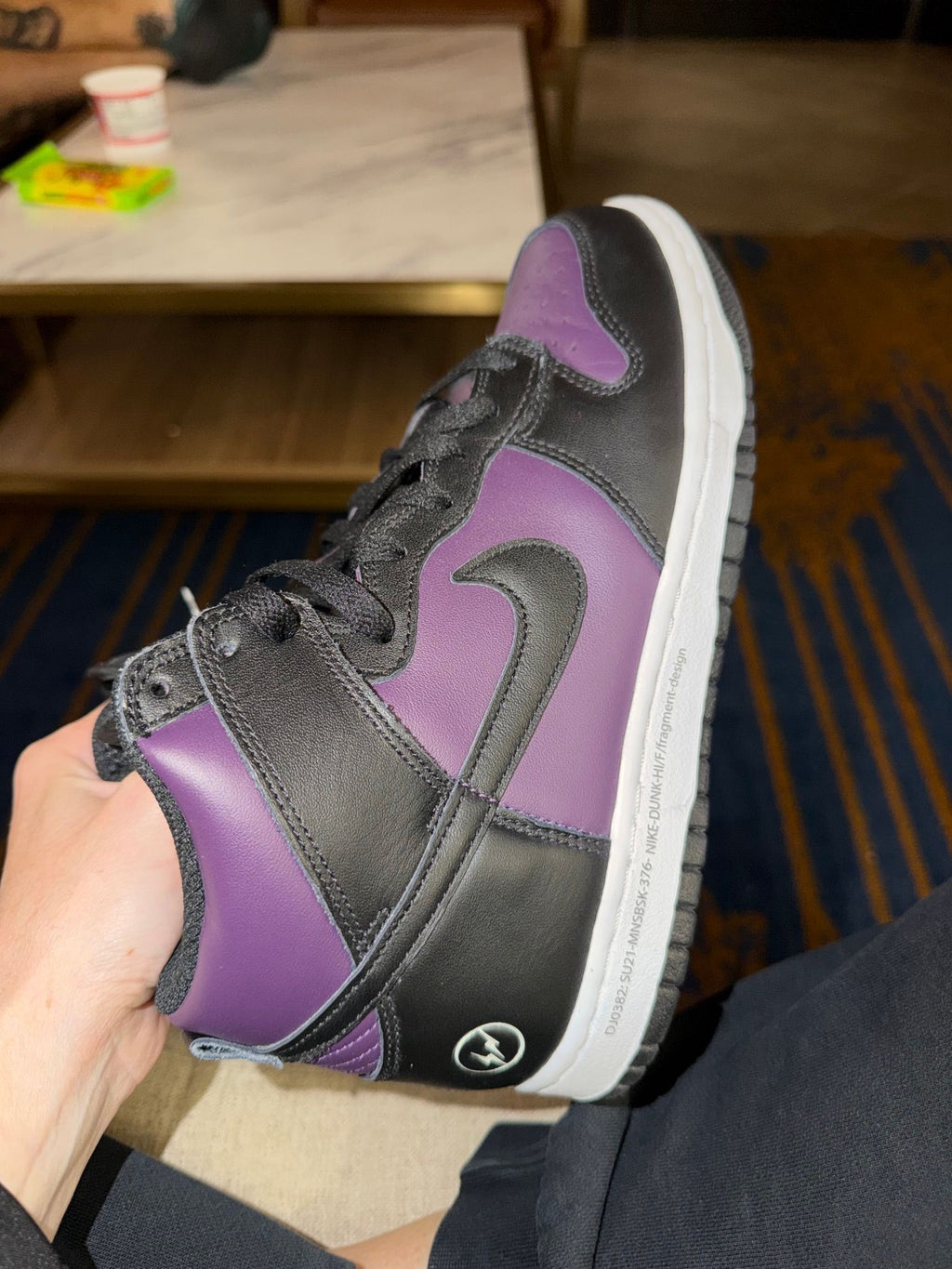 Nike dunk high fragments