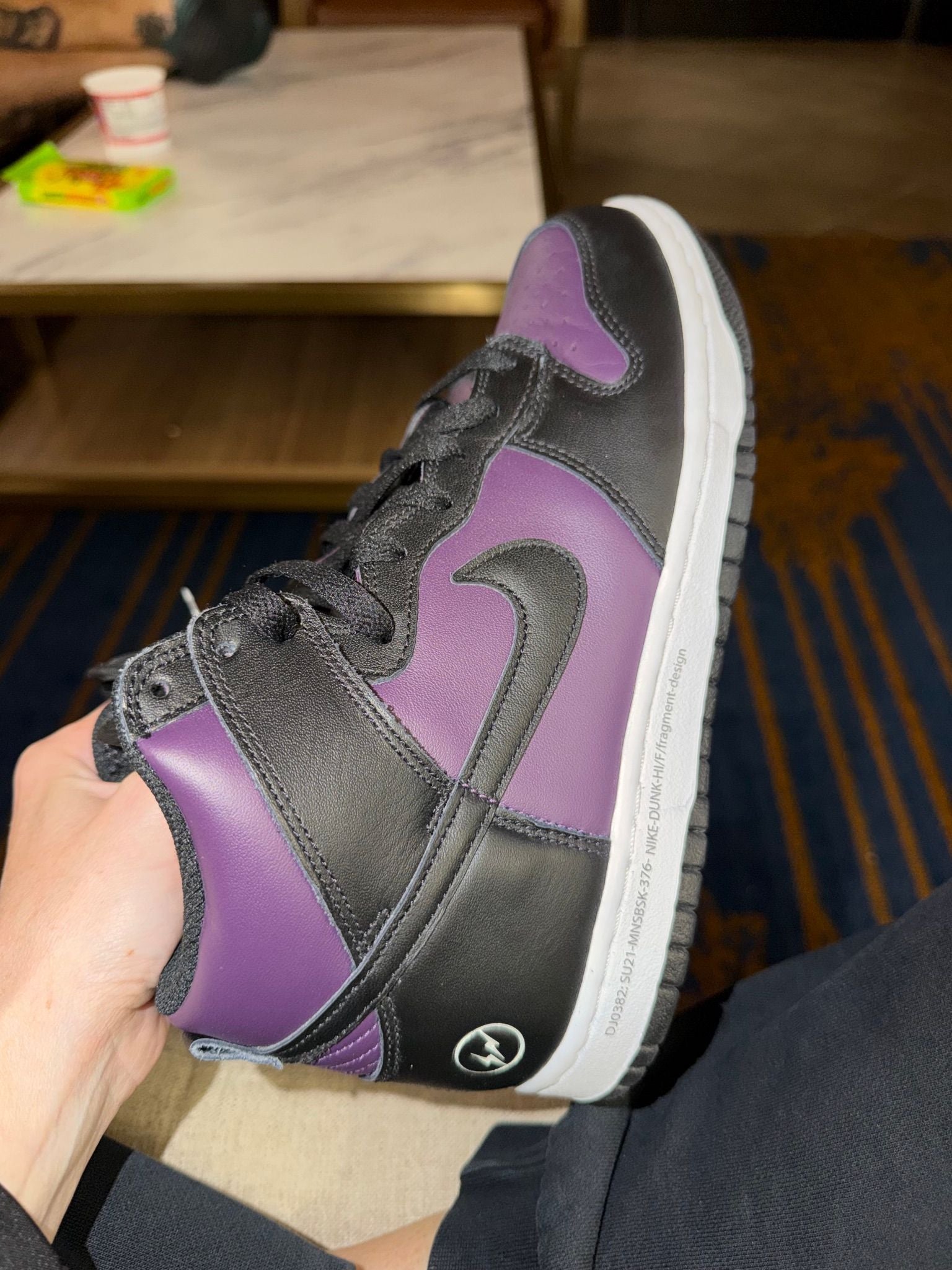 Nike dunk high fragments
