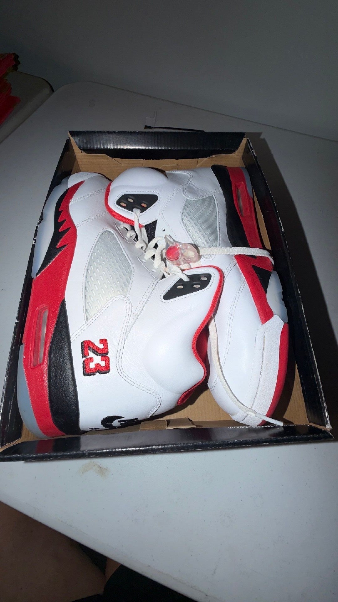 1965 Jordan 5 Retro "Fire Red" 13M/14.5W