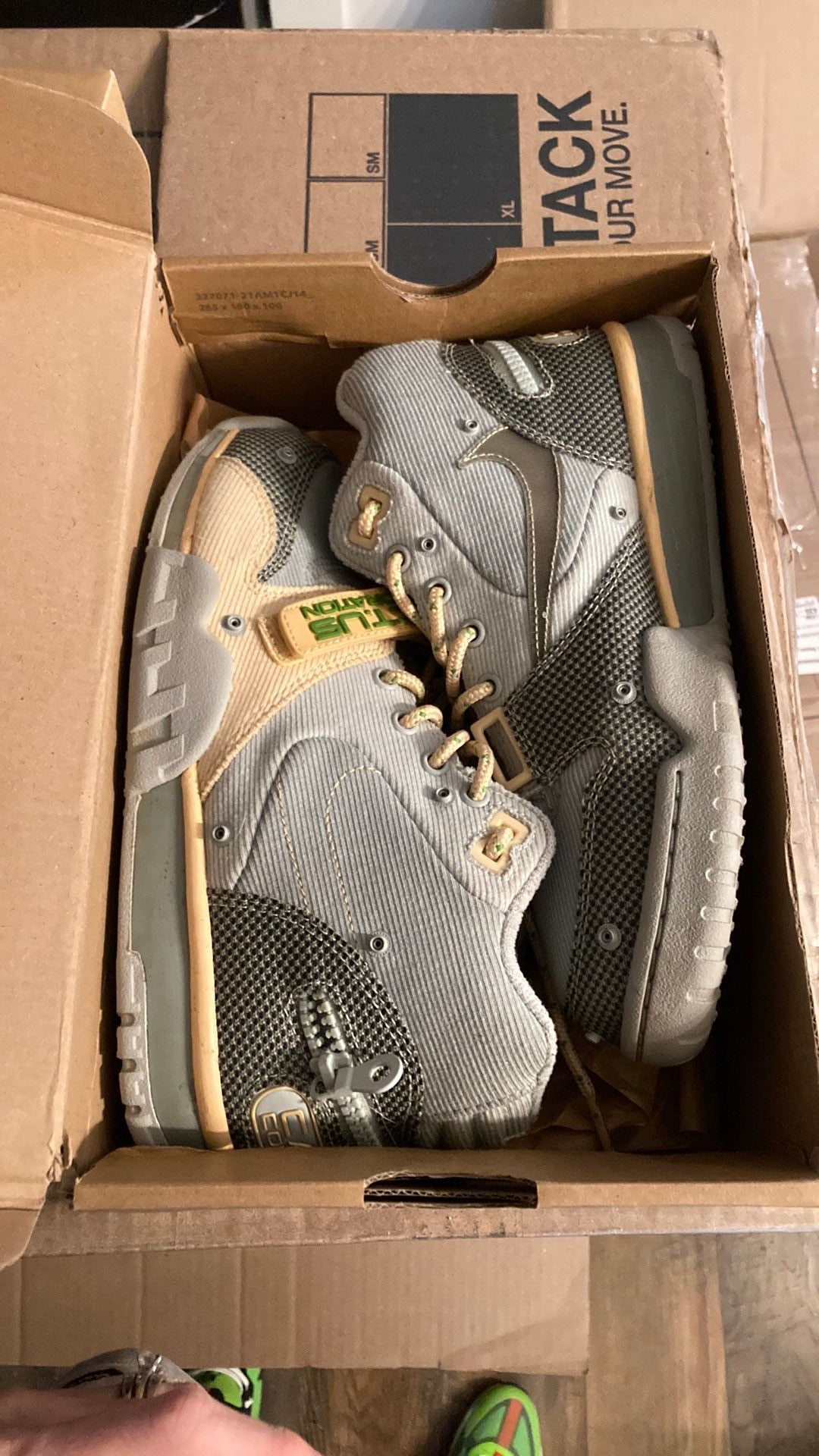 1290 Nike Travis Scott X Air Trainer 1 SP-5M/6.5W