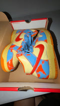 1977 Nike Dunk High 1985 SP "Orange Acid Wash" 9M/10.5w