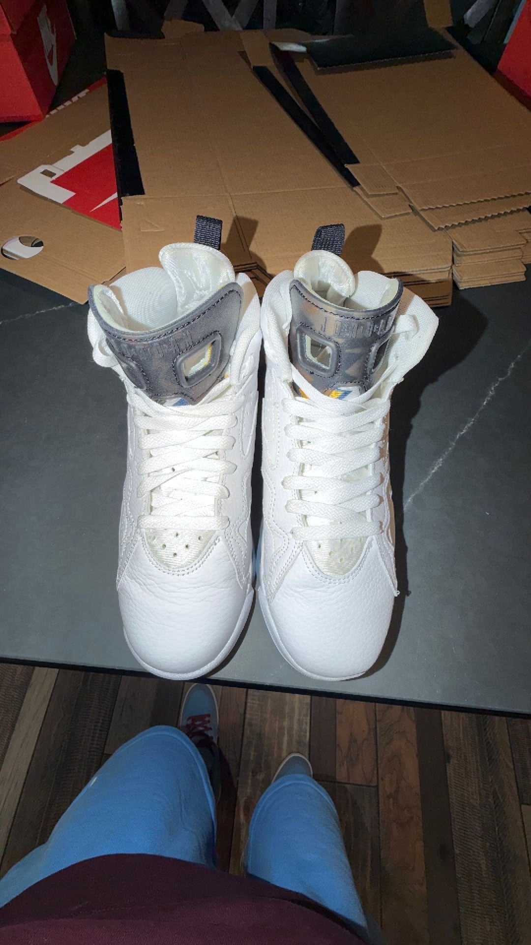 1897 Nike Air Jordan Jumpman MVP “White Yellow Ochre"