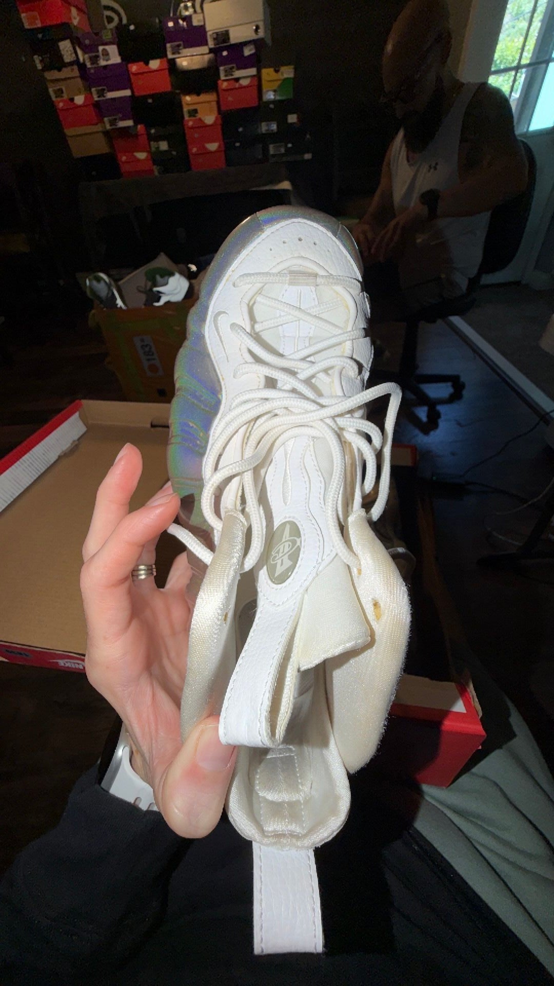 1839 Nike Air Foamposite One "Chrome" sneakers