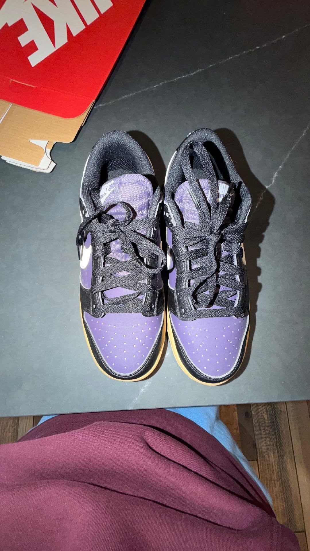 1892 Nike Dunk Low Next Nature "Dark Raisin"