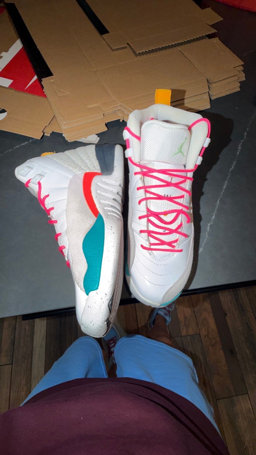 1898 Nike Air Jordan 12 Retro GS "White Vapor Green"