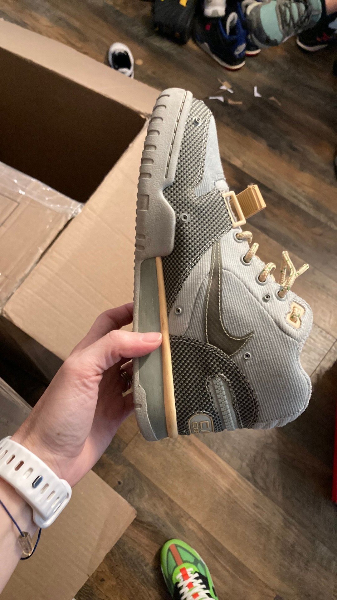 1290 Nike Travis Scott X Air Trainer 1 SP-5M/6.5W