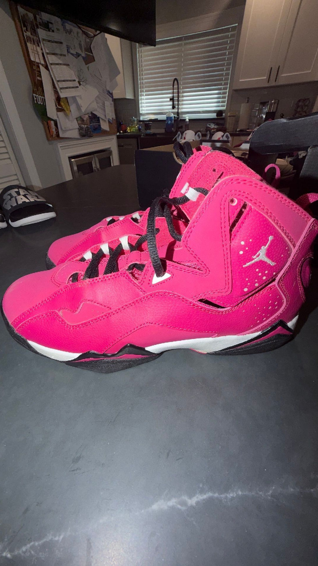 1938 Air Jordan True Flight GG 'Valentine's Day' 7Y/8.5W