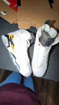 1897 Nike Air Jordan Jumpman MVP “White Yellow Ochre"