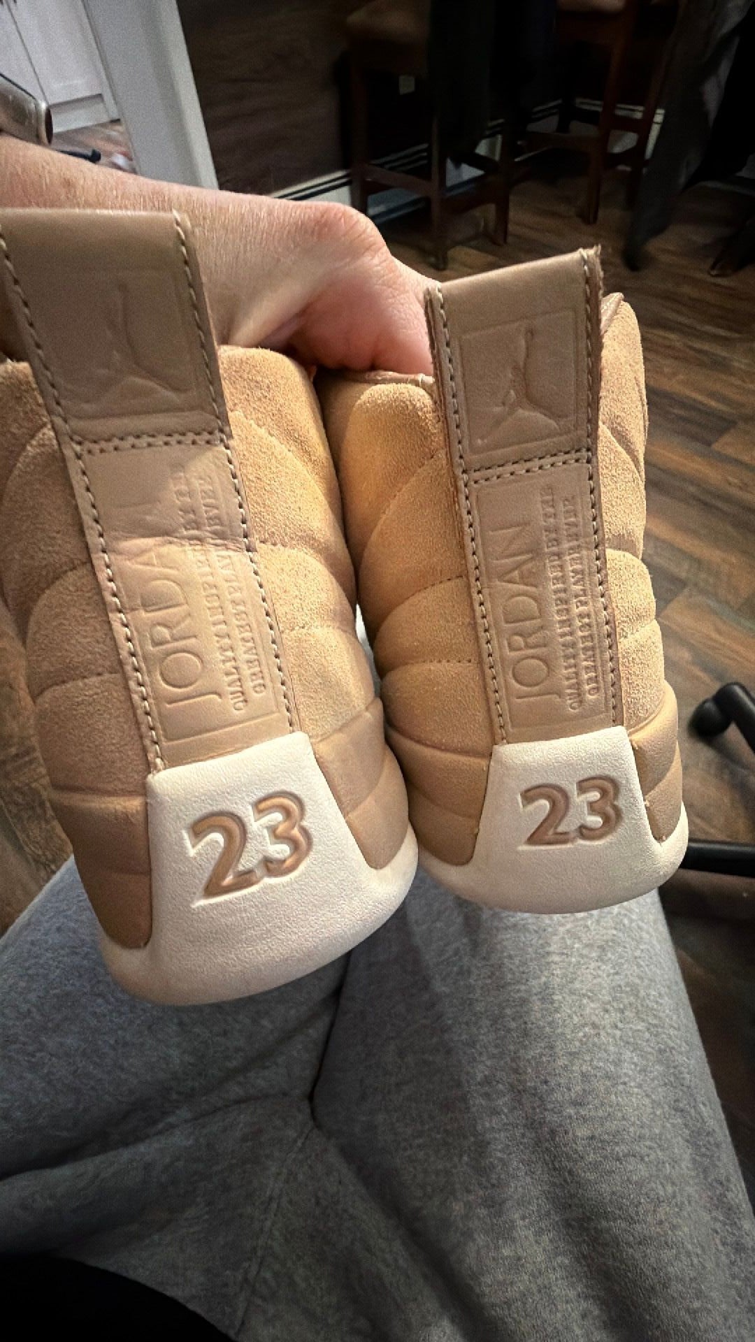 1334 Air Jordan 12 Retro Vachetta Tan-7M/8.5W