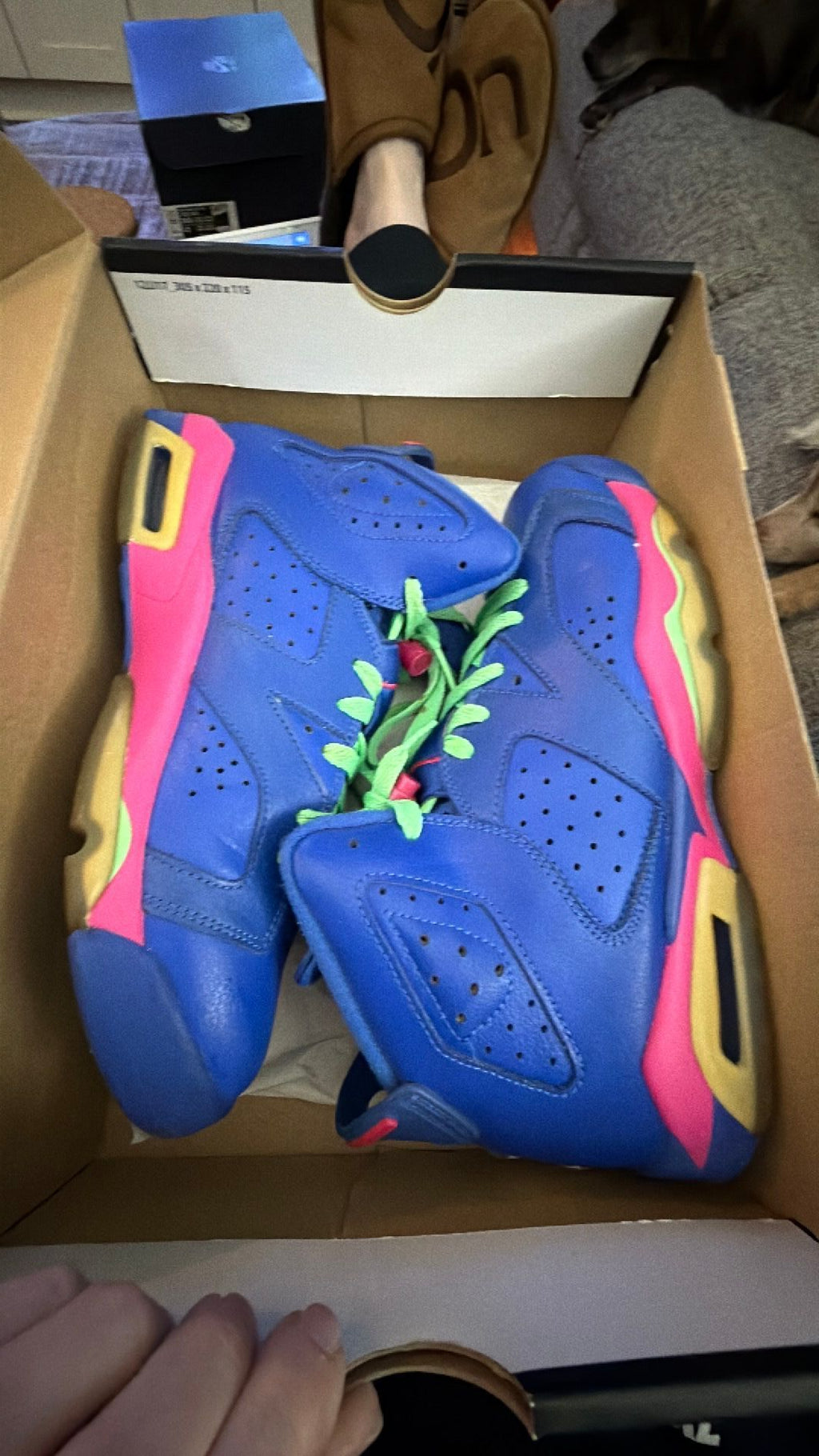 0628 Jordan 6 Retro Game Royal (GS) -