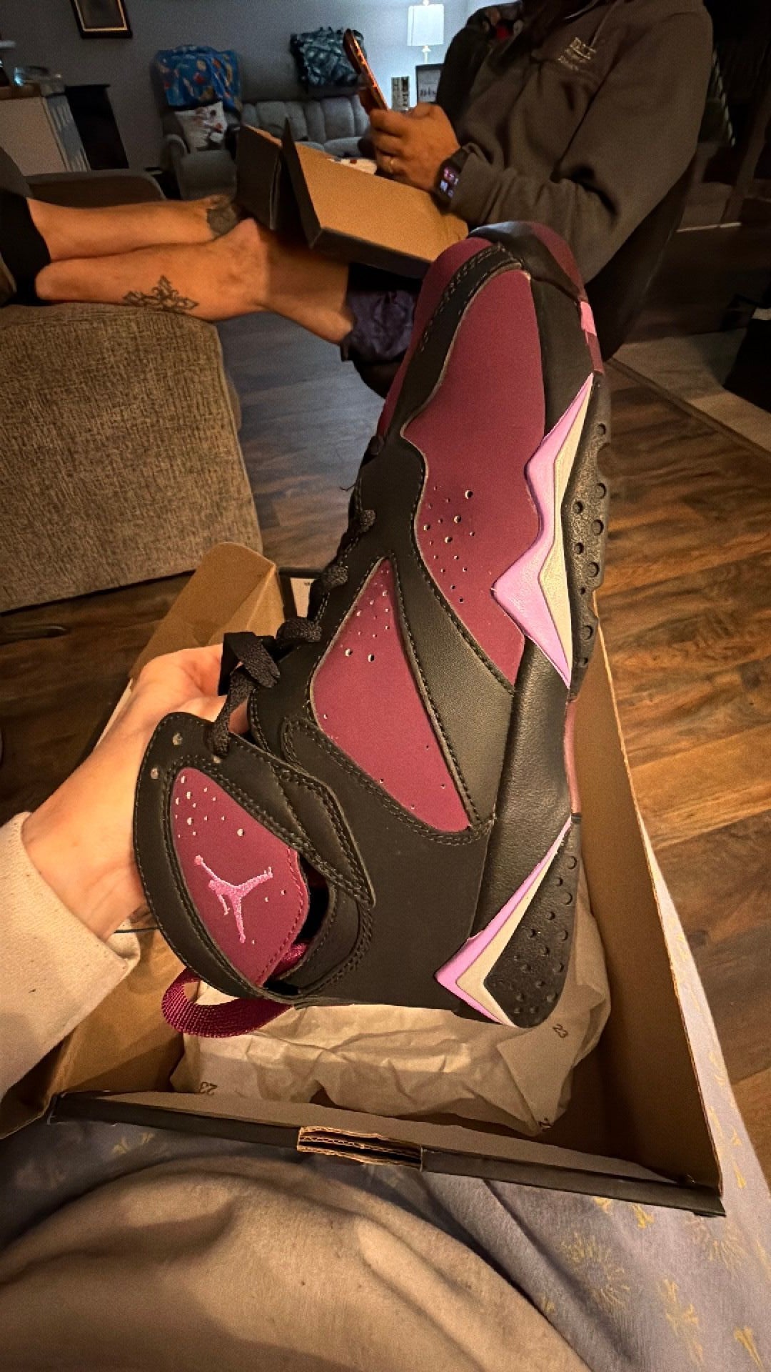 1359 Jordan 7 Retro GG Mulberry-6.5Y/8W