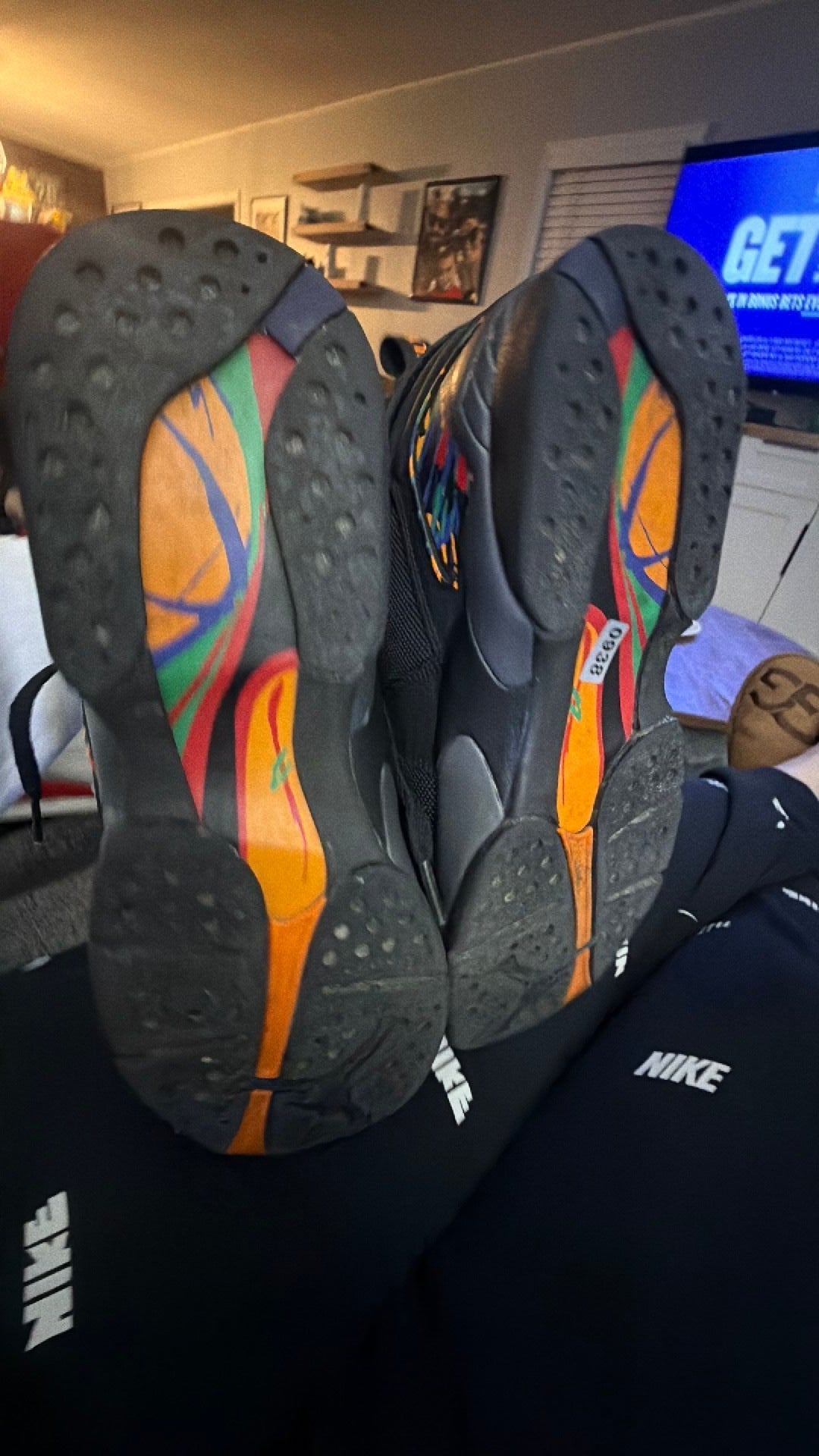 0938 Nike Air Jordan 8 Retro "Tinker Air Raid" sneakers
