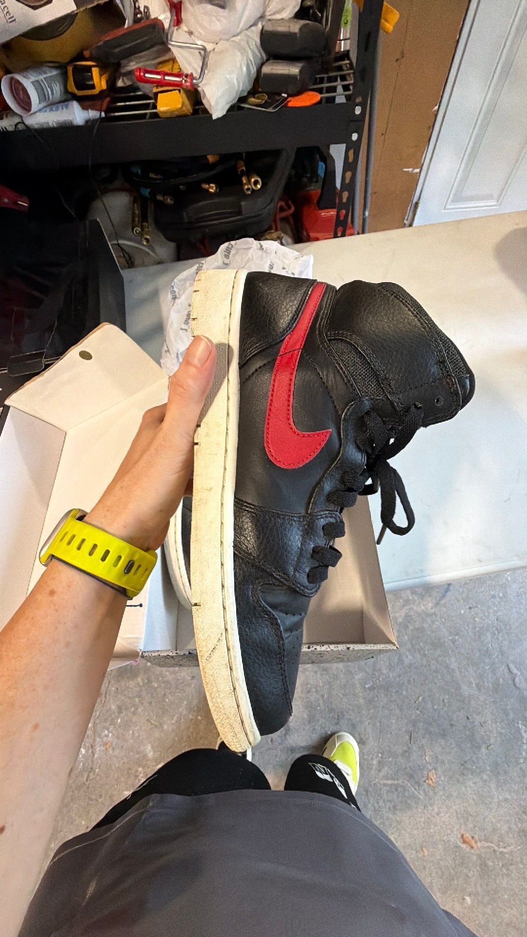 1664 Jordan 1 Rare air bred 8.5m/10W