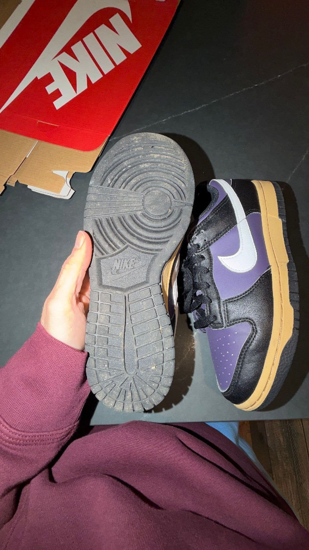 1892 Nike Dunk Low Next Nature "Dark Raisin"