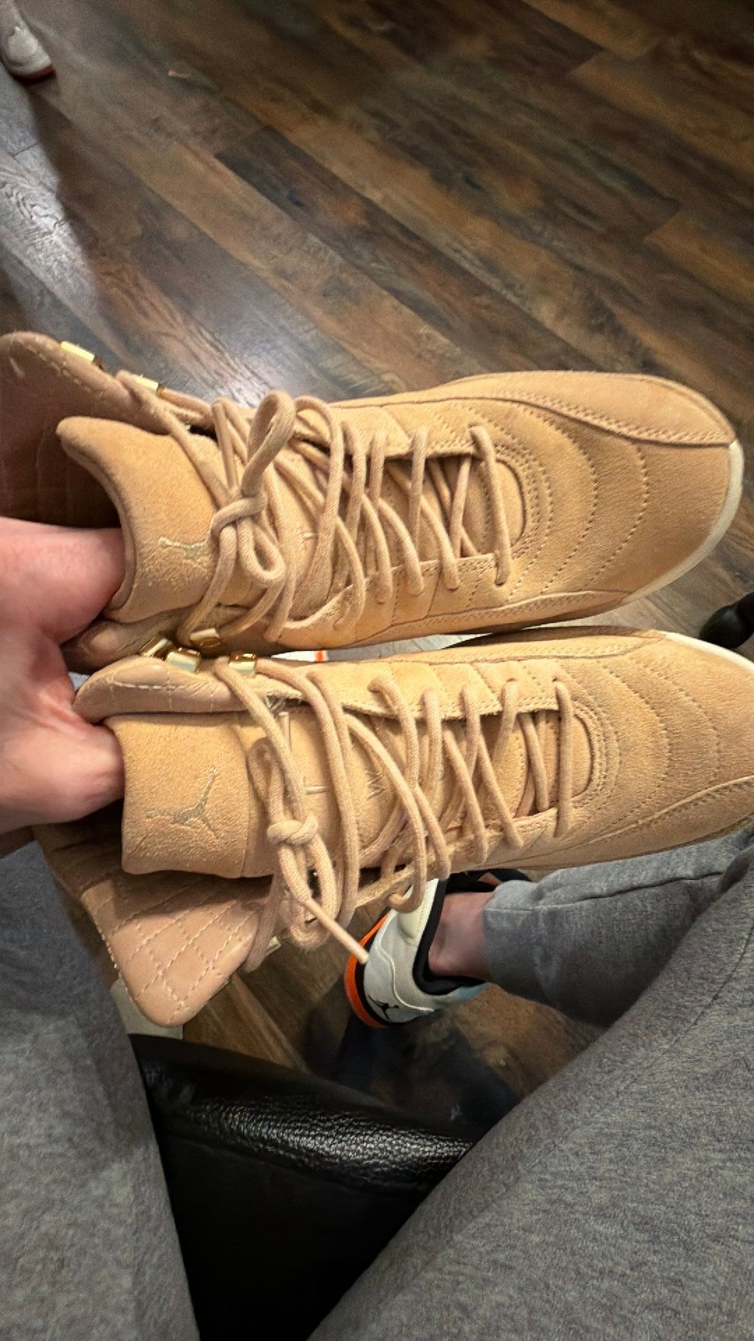 1334 Air Jordan 12 Retro Vachetta Tan-7M/8.5W
