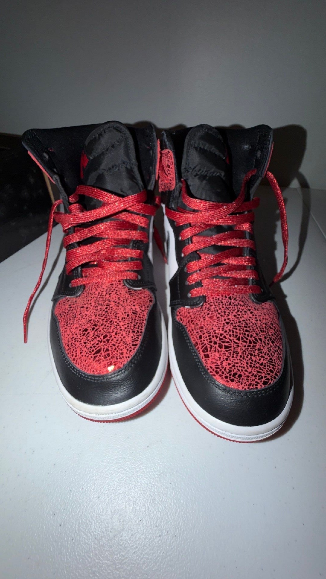 1981 Women's Air Jordan 1 High OG "Ruby" 10.5m/12w