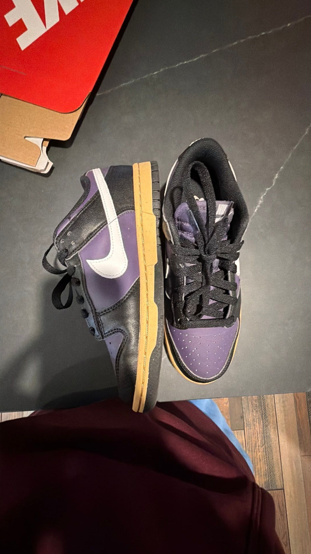 1892 Nike Dunk Low Next Nature "Dark Raisin"