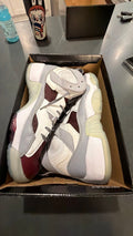 1606 Jordan Jumpman Two Trey sneakers in a "White Cherrywood Red