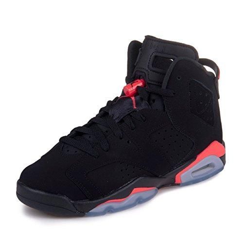 0798 Jordan Nike Air 6 Vi Infrared Retro Black Red 385665-023 Us 7y